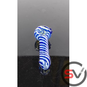 TWIST ACTION GLASS PIPE 4inch 3CT/PK